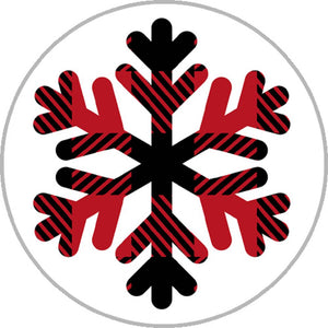 Snap - Plaid Snowflake